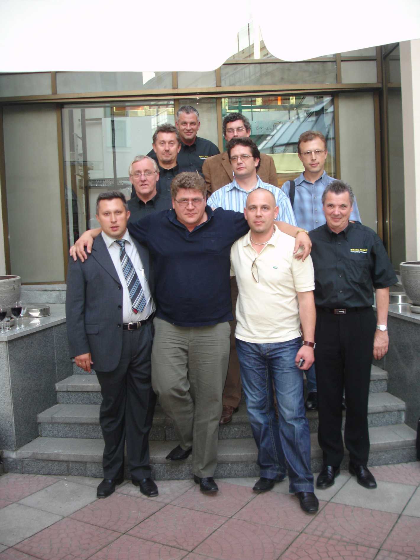 Первая команда АвтоТрансТеха в 2005 году.