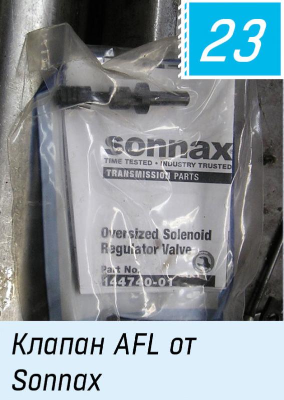 Sonnax AFL valve